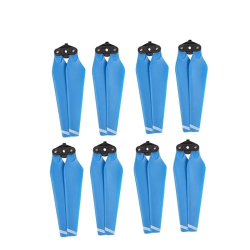 Kompatibel mit Drohnen-Schnellverschlusspropellern 8330 8331 CW CCW Klapppropeller Ersatzpropeller Ersatzteile Universal(8330F Blue 8pcs) von SFWWPFSKK