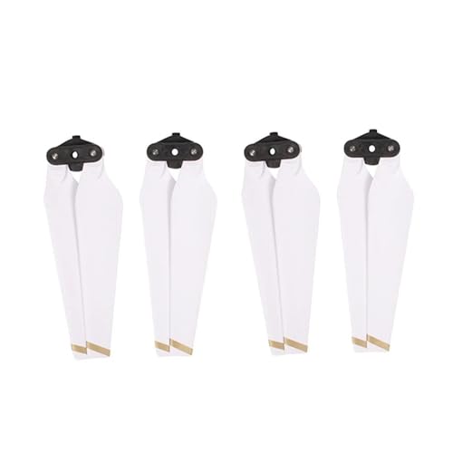 Kompatibel mit Drohnen-Schnellverschlusspropellern 8330 8331 CW CCW Klapppropeller Ersatzpropeller Ersatzteile Universal(8330F White 4pcs) von SFWWPFSKK