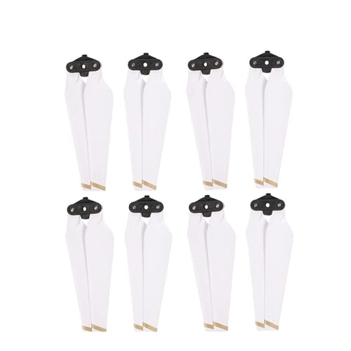 Kompatibel mit Drohnen-Schnellverschlusspropellern 8330 8331 CW CCW Klapppropeller Ersatzpropeller Ersatzteile Universal(8330F White 8pcs) von SFWWPFSKK