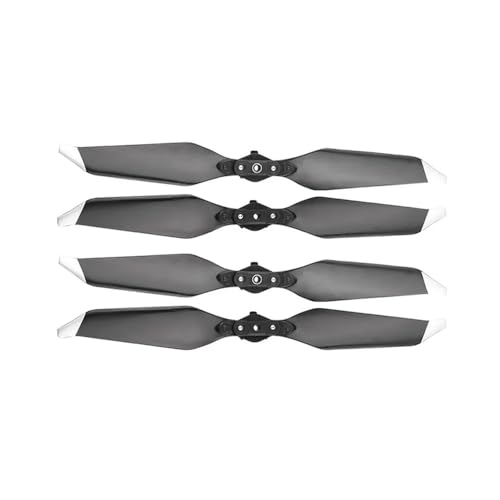Kompatibel mit Drohnen-Schnellverschlusspropellern 8330 8331 CW CCW Klapppropeller Ersatzpropeller Ersatzteile Universal(8331F Silver 4pcs) von SFWWPFSKK