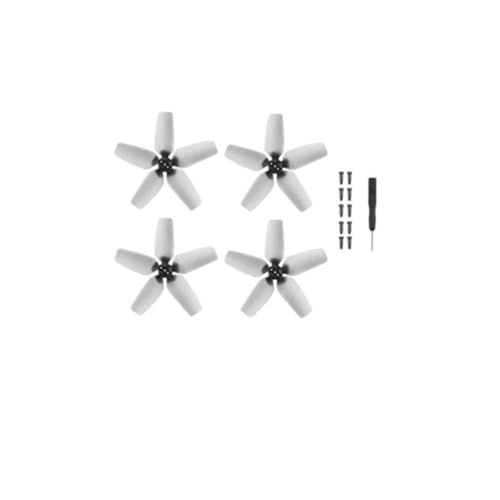 Kompatibel mit Propeller-Propellerstück for Ersetzen von Flügellüfterpropellern, kompatibel mit universellem Drohnenzubehör(2 Pairs Propellers) von SFWWPFSKK