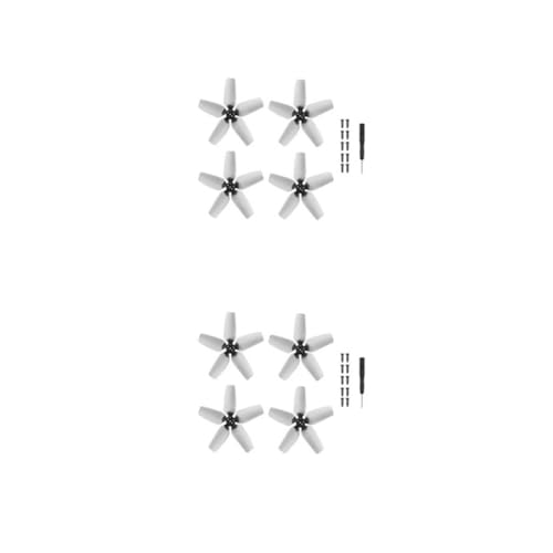 Kompatibel mit Propeller-Propellerstück for Ersetzen von Flügellüfterpropellern, kompatibel mit universellem Drohnenzubehör(4 Pairs Propellers) von SFWWPFSKK