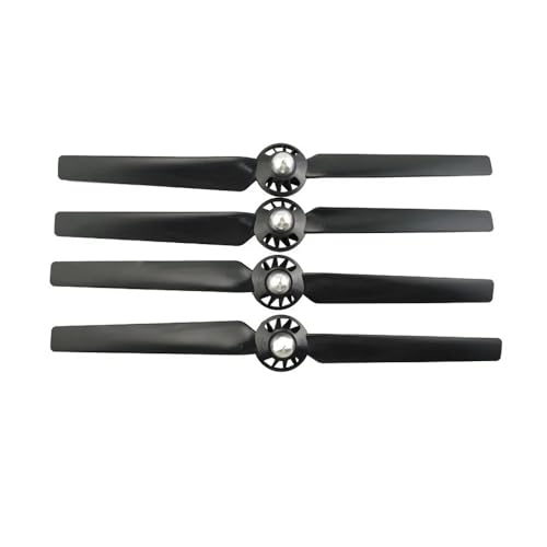 Kompatibel mit Q500 Drohne Q500M 4K Propeller selbstsichernd Schnellverschluss Stück CW CCW Ersatz Requisiten Reparatur Ersatzteile Universal(Black Props 4pcs) von SFWWPFSKK