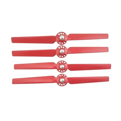 Kompatibel mit Q500 Drohne Q500M 4K Propeller selbstsichernd Schnellverschluss Stück CW CCW Ersatz Requisiten Reparatur Ersatzteile Universal(Red Props 4pcs) von SFWWPFSKK