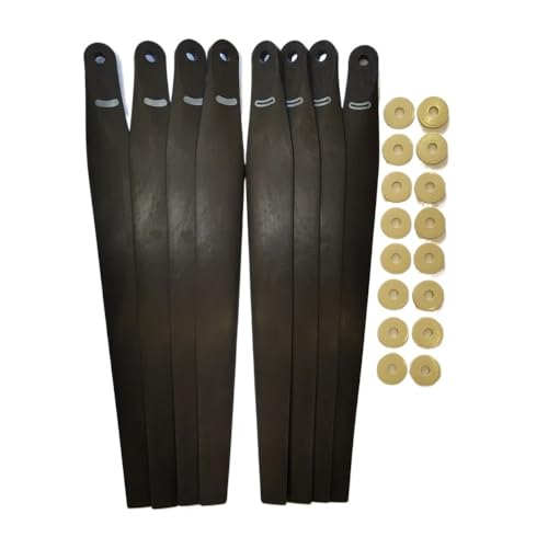 Kompatibel mit T60 Drone R5627 Leaf Carbon Nylon Hybrid Propeller Faltpropeller Kompatibel mit T60 CW/CCW Landwirtschaftsdrohnenzubehör Universal(Gold) von SFWWPFSKK