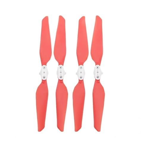 Kompatibel mit X8 SE 2020/2022 V2 UAV Schnellspann-Klapppropeller Ersatzteile Ersatz und Reparatur Flügelzubehör Universal(Red Props 4pcs) von SFWWPFSKK