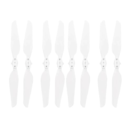 Kompatibel mit X8 SE 2020/2022 V2 UAV Schnellspann-Klapppropeller Ersatzteile Ersatz und Reparatur Flügelzubehör Universal(White Props 8pcs) von SFWWPFSKK