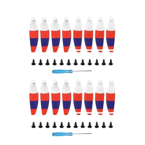 Kompatible Propeller for M 1 UAV 4726F CW CCW Propellerstück Flügel Lüfter Ersatzteile Universal for Reparaturteile(Colorful 16pcs) von SFWWPFSKK