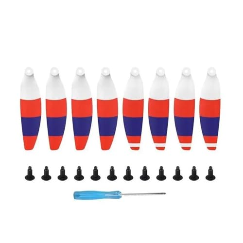 Kompatible Propeller for M 1 UAV 4726F CW CCW Propellerstück Flügel Lüfter Ersatzteile Universal for Reparaturteile(Colorful 8pcs) von SFWWPFSKK