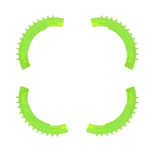 Kompatibler Propellerschutz, kompatibel mit A 2 Drohnenschutz, Stoßstangenring, Propeller, Fallschutz, leichte Schutzhülle, Zubehör, universell(Green) von SFWWPFSKK