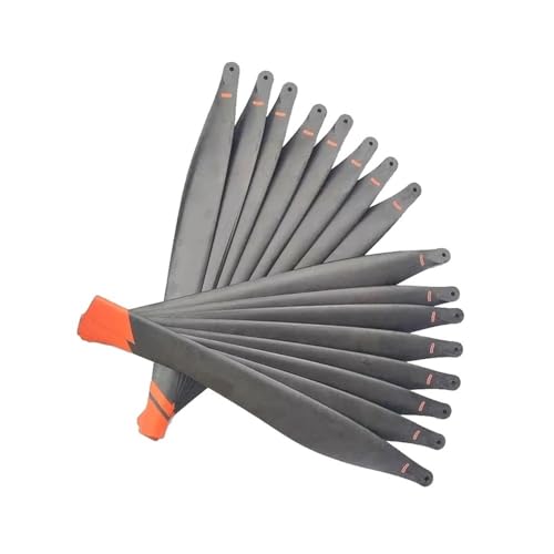 T40 T50 Carbon Nylon Propeller Oberer 5413U Unterer 5415L Propeller CW CCW Kompatibel Landwirtschaftliche UAV Reparatur Ersatz Universal(T40 Black 16 pcs) von SFWWPFSKK