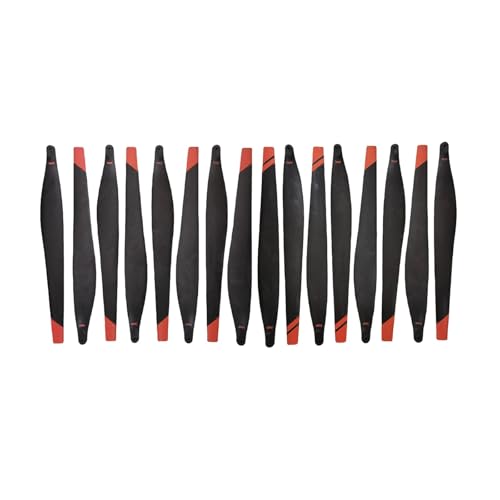 T40 T50 Carbon Nylon Propeller Oberer 5413U Unterer 5415L Propeller CW CCW Kompatibel Landwirtschaftliche UAV Reparatur Ersatz Universal(T50 Black 16 pcs) von SFWWPFSKK