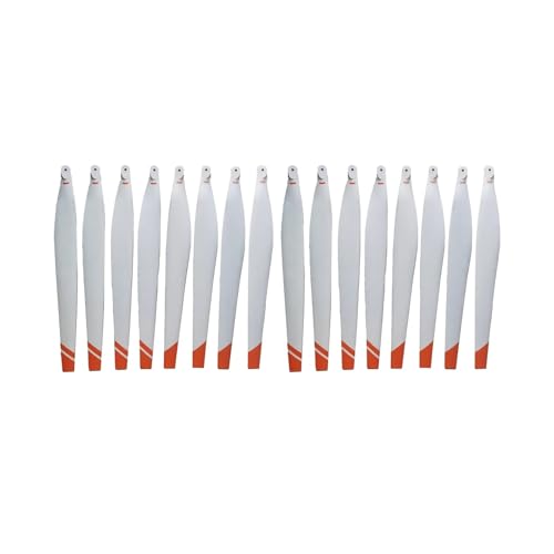 T40 T50 Carbon Nylon Propeller Oberer 5413U Unterer 5415L Propeller CW CCW Kompatibel Landwirtschaftliche UAV Reparatur Ersatz Universal(T50 White 16 pcs) von SFWWPFSKK