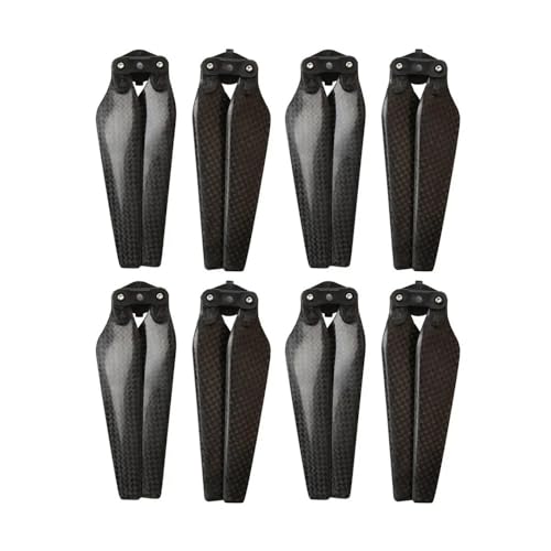 Universal Full Carbon 8330F 8331F CW CCW Propeller Selbstsichernder Propeller Kompatibel Drone Remote Propeller Reparatur Teile(8330F Props 8pcs) von SFWWPFSKK