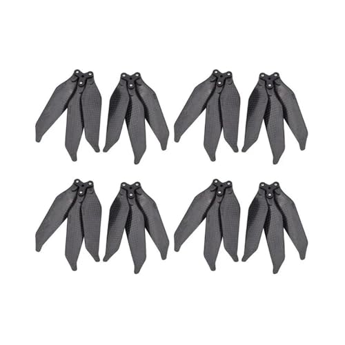 Universal Full Carbon 8330F 8331F CW CCW Propeller Selbstsichernder Propeller Kompatibel Drone Remote Propeller Reparatur Teile(8331F 3-Blade 8pcs) von SFWWPFSKK