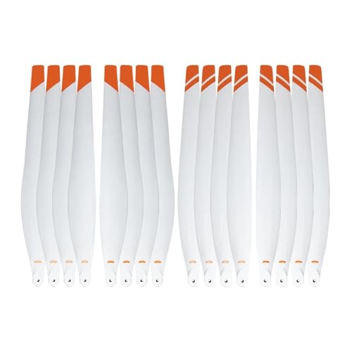 Weißer spezieller Drohnen-Klapppropeller aus Carbon-Nylon, kompatibel mit 20P T40 T50 Drohnen-Propellerstück, universelles Drohnenzubehör(1 Set for T40 T50) von SFWWPFSKK