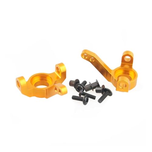 SGREHJDR 5 Farben RC AX80004 Alum vorderer Achsschenkelarm L/R for AXIAL 1:10 SCX10 90022(Orange) von SGREHJDR