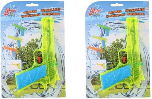 3x Wasserpistolen / Wasserpistole Gelb Klein 18cm Kinderspielzeug - Wasserspielzeug aus Kunststoff 3x Wasserpistolen / Wasserpistole Gelb Klein 18cm Kinderspielzeug - Wasserspielzeug aus Kunststoff von SGSspecial