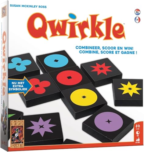 999 Games - Qwirkle - Brettspiel - Seit 2007 mehr als 15 Spielpreise gewonnen - Familienspiel - Gesellschaftsspiel - Lernspiel von SGSspecial