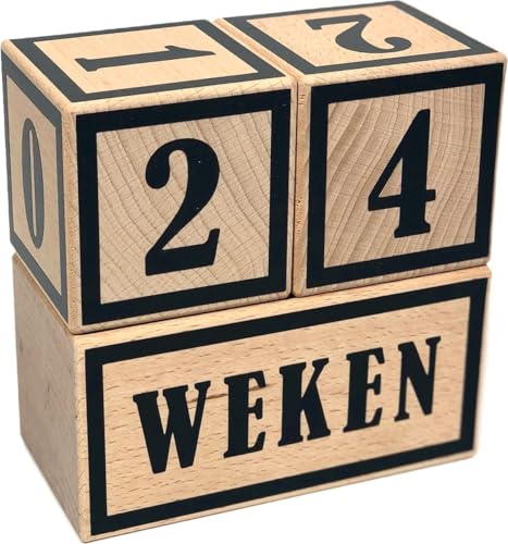 Meilensteinblöcke aus Holz - Schwarz - Geburtsgeschenk - Alter & Momente - 3 Blöcke Meilensteinblöcke aus Holz - Schwarz - Geburtsgeschenk - Alter & Momente - 3 Blöcke von SGSspecial