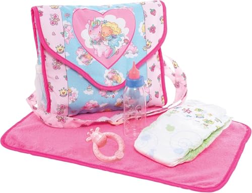 Zubehör für Puppen: Wickeltasche im Einhorn-Design mit Zubehör Zubehör für Puppen: Wickeltasche im Einhorn-Design mit Zubehör von SGSspecial