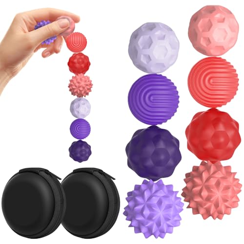 8PCS Magnet Kugeln Fidget Toys, Magnet Balls aus Silikon, Anti-Stress-Angstspielzeug für Erwachsene und Kinder, Magnetkugeln Kinder für Stress, Stressball Sensorik Spielzeug 8PCS Magnet Kugeln Fidget Toys, Magnet Balls aus Silikon, Anti-Stress-Angstspielzeug für Erwachsene und Kinder, Magnetkugeln Kinder für Stress, Stressball Sensorik Spielzeug von SGZIOO