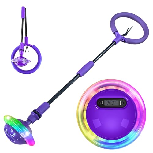 SGZIOO Springring Fußkreisel Kinder, Faltbarer Swing Wheel mit Lichtrad, Zähler, Zeit, Kilometerstand und Kalorienzähler, Fußkreisel Kinder für Jungen und Mädchen ab Sechs Jahren SGZIOO Springring Fußkreisel Kinder, Faltbarer Swing Wheel mit Lichtrad, Zähler, Zeit, Kilometerstand und Kalorienzähler, Fußkreisel Kinder für Jungen und Mädchen ab Sechs Jahren von SGZIOO