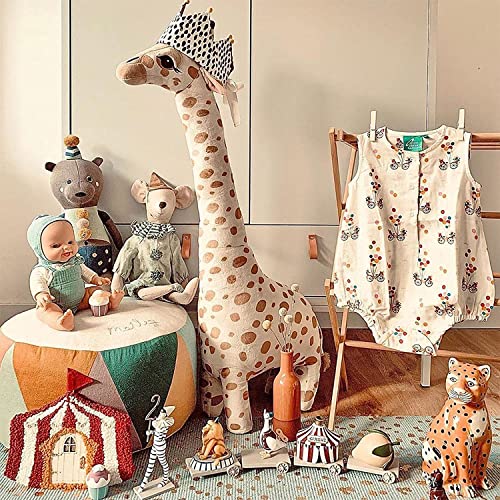 SHANGMAOYO Giraffe Kuscheltier，Giraffe Kuscheltier Groß，Kuscheltier Giraffe，Giraffe Stofftier，Giraffe Deko，Geburtstagsgeschenk/süßes Spielzeug für Kinder (67cm) von SHANGMAOYO