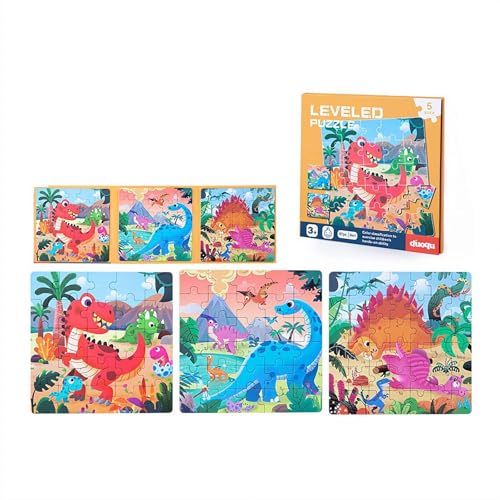 Magnetpuzzle für Kinder, Fahrzeug Kinderpuzzle Magnet,Magnetspiel Puzzle,Reisespiele Kinder ab 3 Pädagogisches Puzzles,Magnetisches Puzzle für die Früherziehung von Kindern (Dinosaurier) von SHANGYU