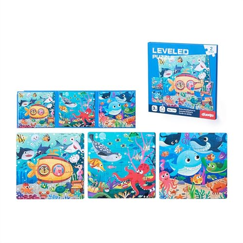 Magnetpuzzle für Kinder, Fahrzeug Kinderpuzzle Magnet,Magnetspiel Puzzle,Reisespiele Kinder ab 3 Pädagogisches Puzzles,Magnetisches Puzzle für die Früherziehung von Kindern (Meeresboden) von SHANGYU