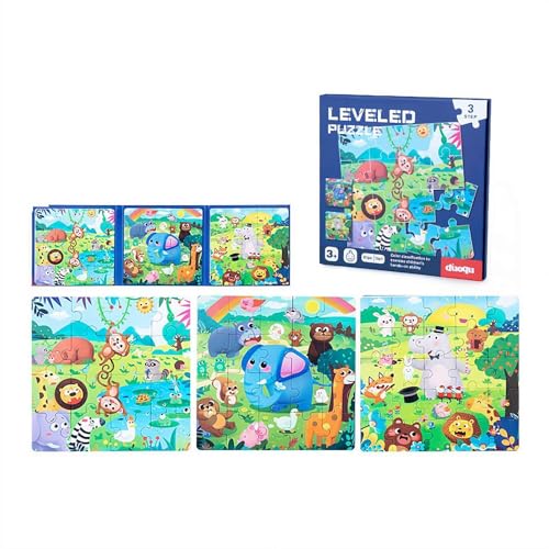 Magnetpuzzle für Kinder, Fahrzeug Kinderpuzzle Magnet,Magnetspiel Puzzle,Reisespiele Kinder ab 3 Pädagogisches Puzzles,Magnetisches Puzzle für die Früherziehung von Kindern (Wald) von SHANGYU