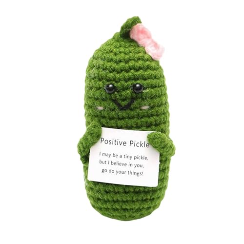 SHANGYU Gurke zur emotionalen Unterstützung, Geschenk zur emotionalen Unterstützung, handgefertigt, Mini-lustige emotionale Unterstützung, eingelegtes Gurkengeschenk, emotionale Unterstützung, SHANGYU Gurke zur emotionalen Unterstützung, Geschenk zur emotionalen Unterstützung, handgefertigt, Mini-lustige emotionale Unterstützung, eingelegtes Gurkengeschenk, emotionale Unterstützung, von SHANGYU