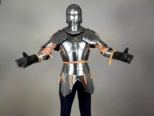 Deutscher Gothic-Rüstungsanzug, mittelalterlicher Ritter-Rüstungsanzug, Halbkörper-Rüstungsanzüge von SHAROOANTIPAZ