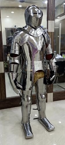SHAROOANTIPAZ Gothic German Knight Suit of Armor Combat Full Body Armor Costume SHAROOANTIPAZ Gothic German Knight Suit of Armor Combat Full Body Armor Costume von SHAROOANTIPAZ
