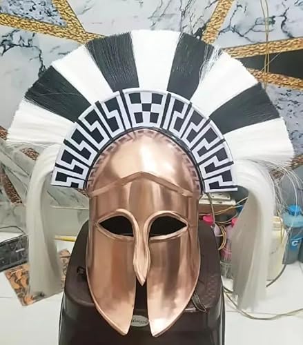 SHAROOANTIPAZ Griechischer korinthischer Helm mit Feder LARP Nachstellung Helm Geschenk SHAROOANTIPAZ Griechischer korinthischer Helm mit Feder LARP Nachstellung Helm Geschenk von SHAROOANTIPAZ