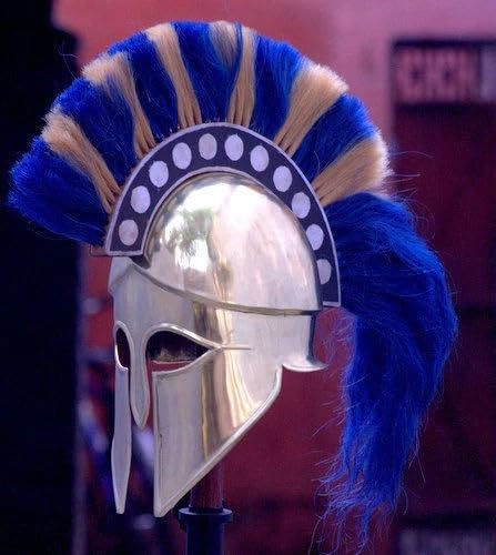 SHAROOANTIPAZ Griechischer korinthischer Helm mit Federritter-Rüstung, griechischer Helm SHAROOANTIPAZ Griechischer korinthischer Helm mit Federritter-Rüstung, griechischer Helm von SHAROOANTIPAZ