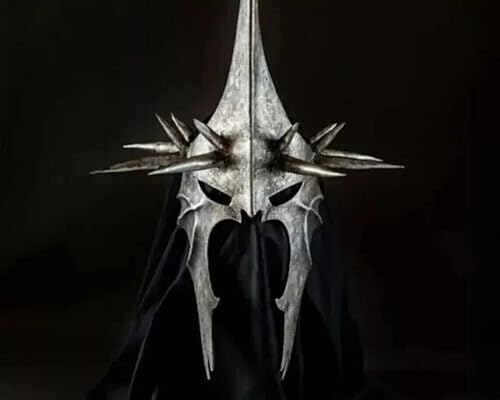 SHAROOANTIPAZ Halloween Hexenkönig Helm Herr der Nazgul König von Angmar Helm Halloween von SHAROOANTIPAZ