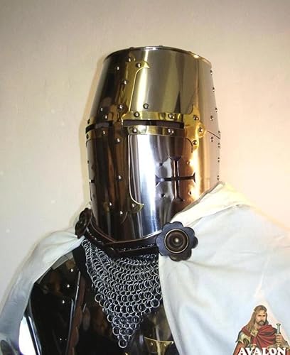 SHAROOANTIPAZ Halloween Ritter Anzug Rüstung Templer Toledo Ganzkörperpanzer Kostüm mit Schild SHAROOANTIPAZ Halloween Ritter Anzug Rüstung Templer Toledo Ganzkörperpanzer Kostüm mit Schild von SHAROOANTIPAZ