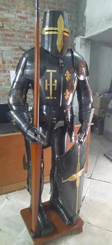 SHAROOANTIPAZ Mittelalterliches antikes tragbares Ritter-Anzug der Rüstung, Ganzkörper-Kostüm SHAROOANTIPAZ Mittelalterliches antikes tragbares Ritter-Anzug der Rüstung, Ganzkörper-Kostüm von SHAROOANTIPAZ