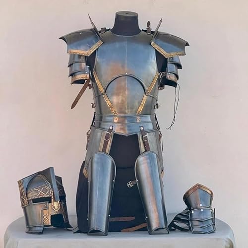 SHAROOANTIPAZ Moria Zwerg-Zwerg-Ritter-Anzug, Ganzkörper-Geschenk für Ihn von SHAROOANTIPAZ