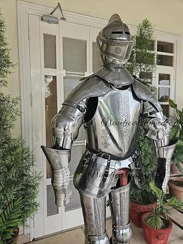 SHAROOANTIPAZ Replica Etching Armor Suit Knight European Armor Combat Full Body Costume SHAROOANTIPAZ Replica Etching Armor Suit Knight European Armor Combat Full Body Costume von SHAROOANTIPAZ