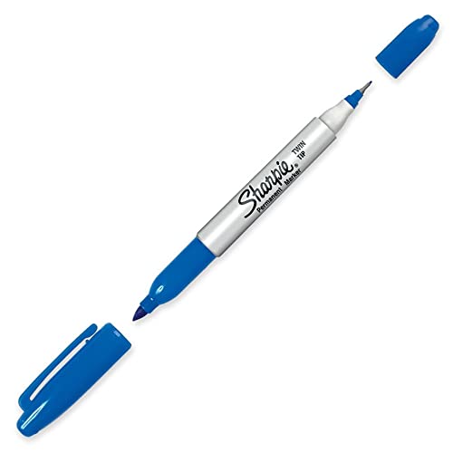 Sharpie Fine/Ultra Fine Twin-Tip Permanent Marker Open Stock-Blue Sharpie Fine/Ultra Fine Twin-Tip Permanent Marker Open Stock-Blue von SHARPIE
