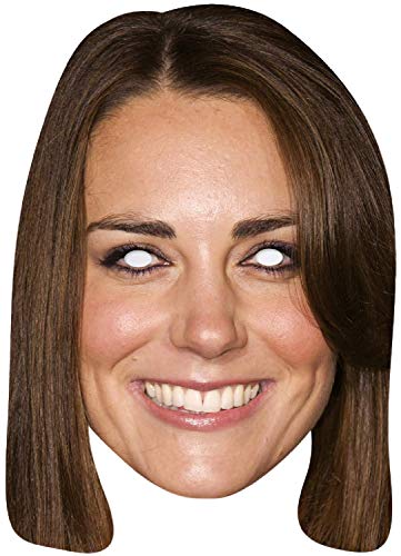 SHATCHI 11765 Kate Middleton Celebrity Gesichtsmasken, Kostümzubehör, Junggesellinnenabschied, Geburtstag, Straße, Party, Royal Family Support, Haut SHATCHI 11765 Kate Middleton Celebrity Gesichtsmasken, Kostümzubehör, Junggesellinnenabschied, Geburtstag, Straße, Party, Royal Family Support, Haut von SHATCHI