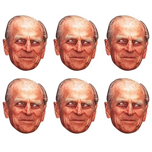 SHATCHI 5 Stück Prinz Philip Royal Family Gesichtsmaske, Königskrönungsbedarf, Prominente, Gesichtsmasken, UK Junggesellinnenabschied, Junggesellenabschied, Kostüm, Großhandel SHATCHI 5 Stück Prinz Philip Royal Family Gesichtsmaske, Königskrönungsbedarf, Prominente, Gesichtsmasken, UK Junggesellinnenabschied, Junggesellenabschied, Kostüm, Großhandel von SHATCHI