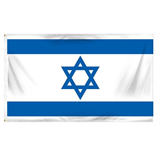 SHATCHI Nationalflagge für Sportveranstaltungen, Kneipen, Grillen, Dekoration, für Rugby, Cricket, Fußball, Sport Weltmeisterschaft 2023, Fan-Stütze, Jüdische Flagge, 5x3' SHATCHI Nationalflagge für Sportveranstaltungen, Kneipen, Grillen, Dekoration, für Rugby, Cricket, Fußball, Sport Weltmeisterschaft 2023, Fan-Stütze, Jüdische Flagge, 5x3' von SHATCHI