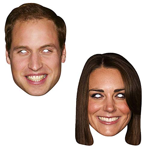 Shatchi William und Kate Celebrity Face Masken Royal Family Event Street Party Hirsch Do Hen Night Shatchi William und Kate Celebrity Face Masken Royal Family Event Street Party Hirsch Do Hen Night von Shatchi