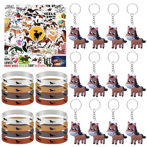 74 Stück Kindergeburtstag Pferde gastgeschenke, 12 Pferde Silikon Armbänder, 12 Pferde Schlüsselanhänger, 50 Pferde Aufkleber, Kindergeburtstag Pferde mitgebsel, Geburtstagsgeschenke für Jungen 74 Stück Kindergeburtstag Pferde gastgeschenke, 12 Pferde Silikon Armbänder, 12 Pferde Schlüsselanhänger, 50 Pferde Aufkleber, Kindergeburtstag Pferde mitgebsel, Geburtstagsgeschenke für Jungen von SHAWINKLE