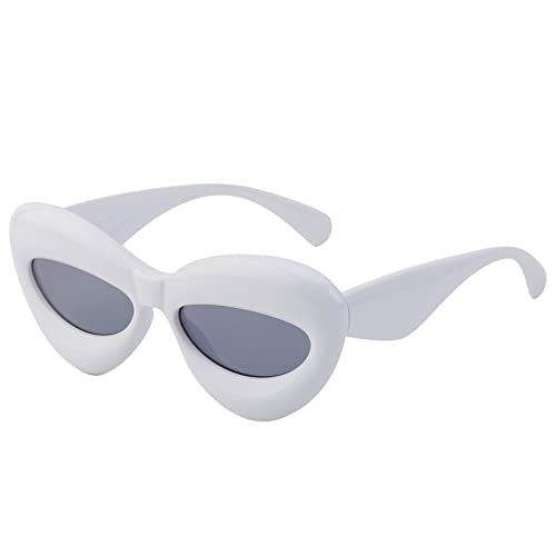 SHEEN KELLY Lustige Aufblasbare Sonnenbrille für Erwachsene, Retro Brille mit dickem Rahmen, Hässliche, Party Sonnenbrille SHEEN KELLY Lustige Aufblasbare Sonnenbrille für Erwachsene, Retro Brille mit dickem Rahmen, Hässliche, Party Sonnenbrille von SHEEN KELLY