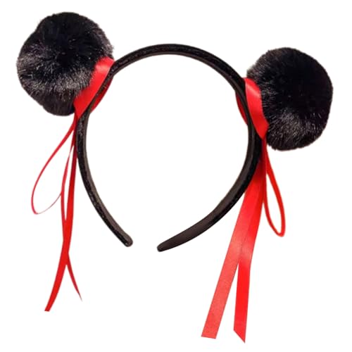 SHEGOTO - Weiches und bequemes Kinder-Stirnband mit lustigen runden Kugel-Designs, pelzige Cosplay-Haar-Accessoires für elegante Kinder SHEGOTO - Weiches und bequemes Kinder-Stirnband mit lustigen runden Kugel-Designs, pelzige Cosplay-Haar-Accessoires für elegante Kinder von SHEGOTO