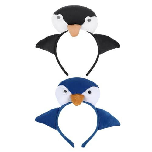 2 Stück Meerestier-Stirnband, Pinguinhüte, Meerestier-Haarreif, Cosplay, Party-Stirnband für Party, Stoff SHERCHPRY 2 Stück Meerestier-Stirnband, Pinguinhüte, Meerestier-Haarreif, Cosplay, Party-Stirnband für Party, Stoff SHERCHPRY von SHERCHPRY
